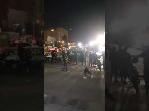 تهران - استقرار نیروهای هراسان نیروهای سرکوبگر انتظامی در وحشت از تظاهرات علیه گرانی