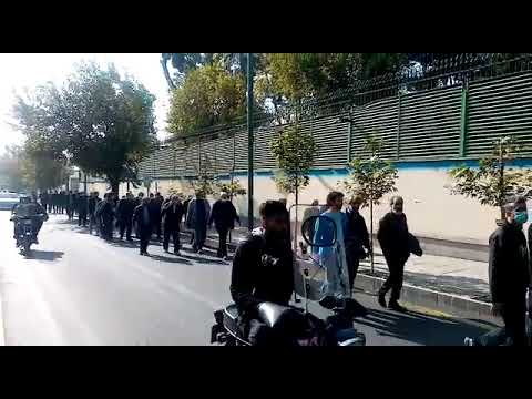 تجمع اعتراضی رانندگان بخش خصوصی شرکت واحد تهران