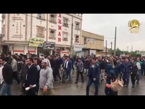 Iran: The 11th Day of the Strike of the Hardworking and Brave Workers of Haft Tappeh Sugar Cane Mill