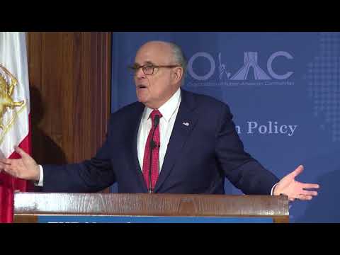 Rudy Giuliani on Iran Policy Briefing at NPC, 28 Feb 2018