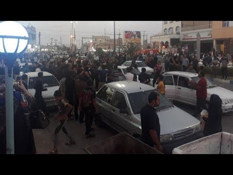 KHUZESTAN, Iran, June 29, 2018. Protests in Different Cities in Support of Khorramshahr Uprising