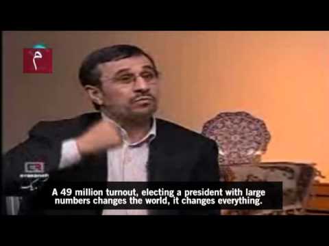 President Ahmadinejad on 2013 Iranian Presidential Elections