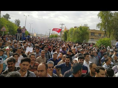 Iran: Day 2 of protests by thousands in Kazerun