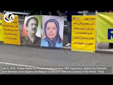 Protest Rallies Against the Shameful Deal Between Iran’s Regime &amp; Belgium Countries – Part2