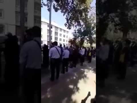 تجمع رانندگان شرکت واحد تهران با شعار: «مرگ بر ستمگر!»-۲۶مهر۱۴۰۰