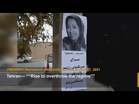 Conditions are set for a democratic revolution in Iran, say Iranian opposition MEK Resistance Units