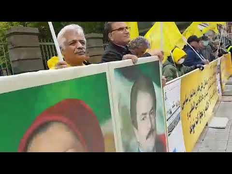 دادخواهی قتل‌عام شدگان ۶۷ در استکهلم سوئد - تظاهرات ایرانیان آزده و هواداران سازمان مجاهدین