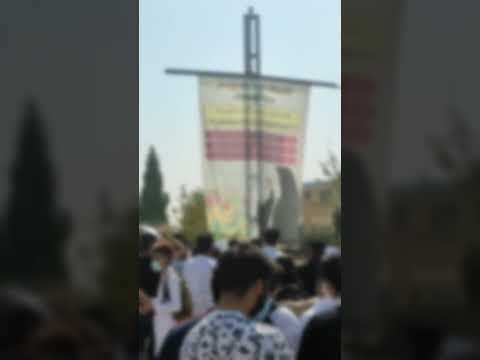 یزد - تظاهرات دانشجویان علوم پزشکی یزد - ۱۲مهر