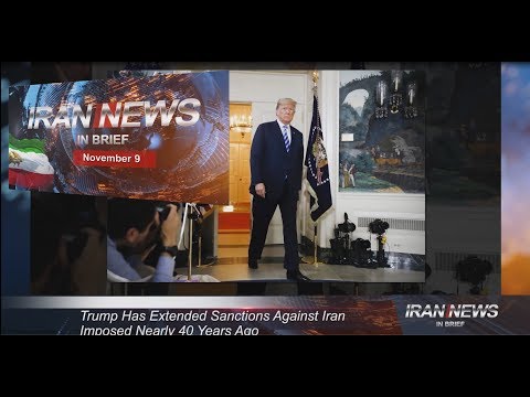 Iran news in brief, November 9, 2018