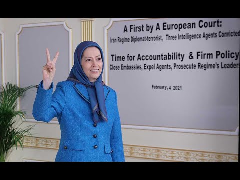 Maryam Rajavi: Conviction of mullahs’ diplomat