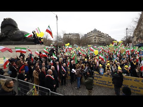 Iranian Grand rally in Paris rejects any form of dictatorship- Feb 12, 2023
