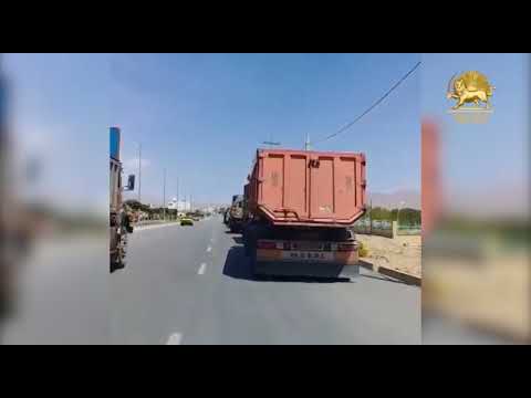 EQLID, Iran. Nationwide Truck Drivers Strike Continues for 2nd Day