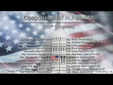 Cosponsors of H.Res 118 in 117th Congress as of March 3, 2021