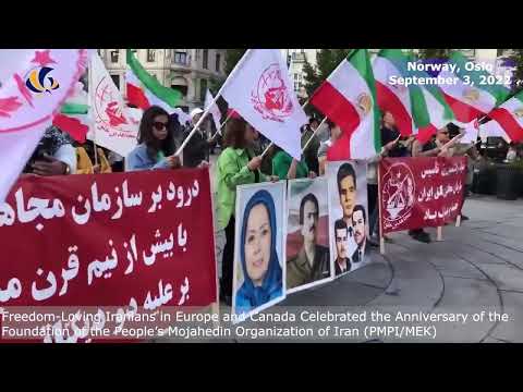 Freedom-Loving Iranians in Europe &amp; Canada Celebrated the Anniversary of the Foundation of the PMPI