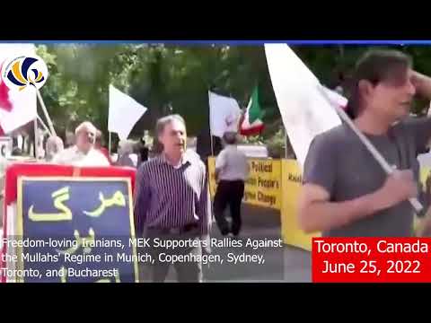 Iranians Rallies Against the Mullahs&#039; Regime in Munich, Copenhagen, Sydney, Toronto, &amp; Bucharest