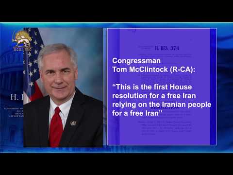 221 U.S. lawmakers presented H. Res. 374 in support of the Iranian people and their resistance.