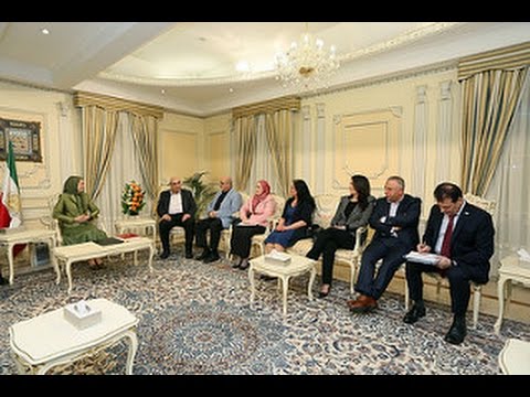 Maryam Rajavi meets with a high level delegation of Syrian resistance June 12,2016