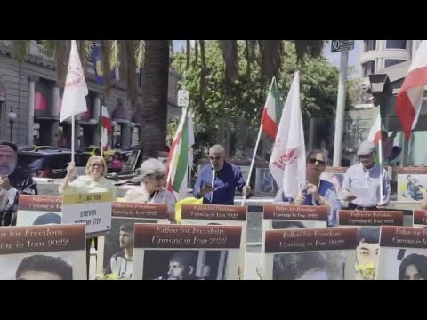 Iranian-Americans hold rally in San Francisco