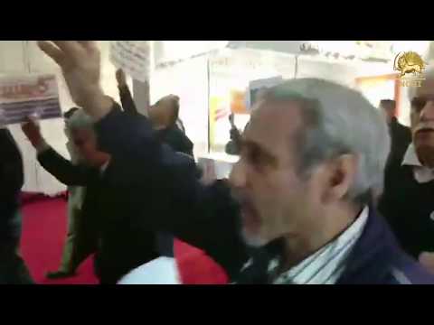 Iran: Protest of plundered victims of non-authorized entities at the Stock Exchange exhibition