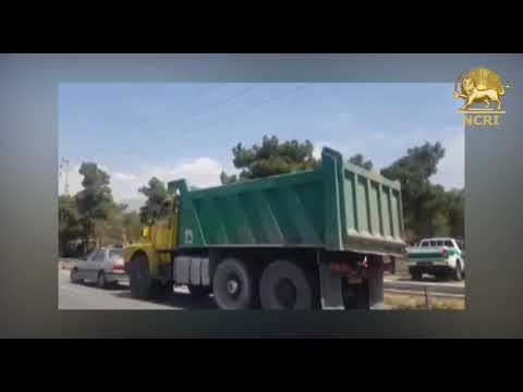 Truckers&#039; strike in &#039;Babai highway’ of capital Tehran