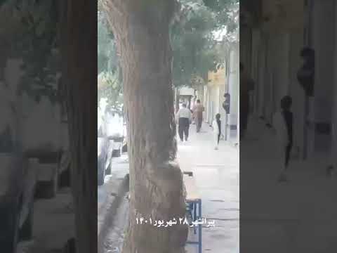 پیرانشهر- اعتصاب مغازه داران  به قتل مهسا امینی -۲۸ شهریور