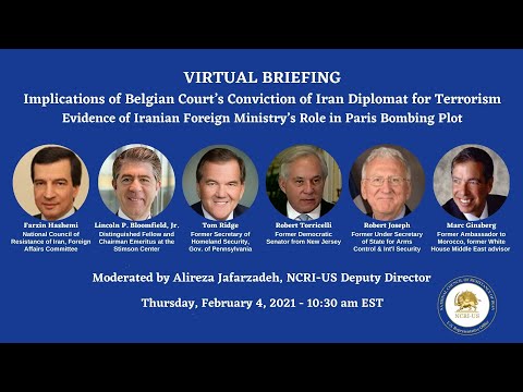 NCRI-US Briefing: Policy Veterans Urge a Firm Policy following Iran Diplomat’s Terrorism Conviction