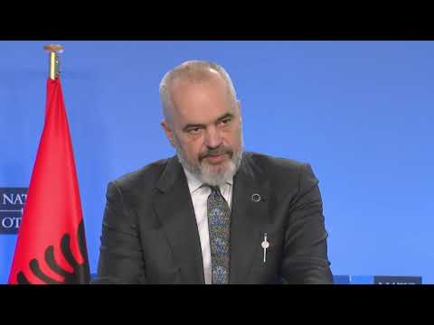 Albania will continue to shelter Mojahedin (PMOI/MEK) - PM Edi Rama tells NATO press conference