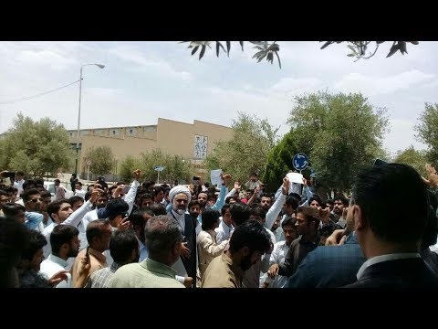 Protests by students and people of Zahedan in protest to insulting Balochi fellow citizens