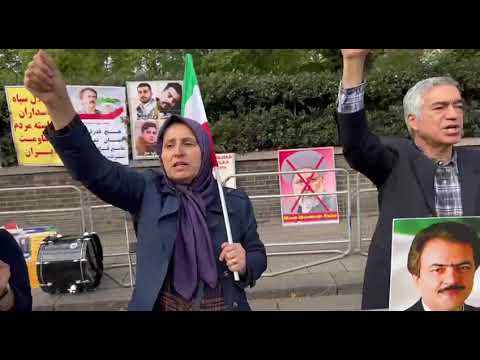 آکسیون ایرانیان آزاده در لندن، حمایت از قیام سراسری مردم ایران - اول مهر ۱۴۰۱