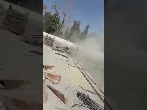 Iranian Farmers protest farmers of Isfahan attaked the regime&#039;s water station