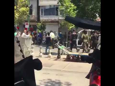 TEHRAN, June 26, Riot police &amp; plainclothes agents seen attacking protesters &amp; ordinary people
