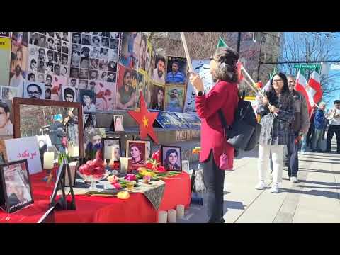 Vancouver—March 16: Rally of MEK Supporters Honoring Iran Revolution Martyrs &amp; Expressing Solidarity