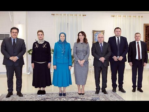 A parliamentary delegation from Albania meets with Maryam Rajavi- December 4, 2018