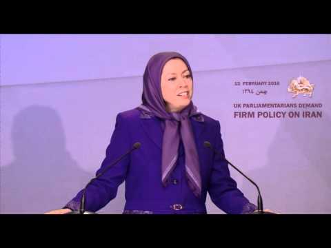 Maryam Rajavi&#039;s Speech at conference with British MPs