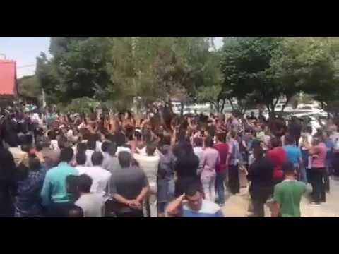Third day of protests against Iran&#039;s regime in Karaj on August 2