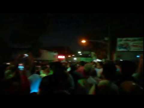 TETHRAN, Iran, June 25, 2018. Protesters chanting: &quot;Death to the Dictator&quot;