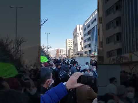 تجمع اعتراضی بازنشستگان مخابرات ایران