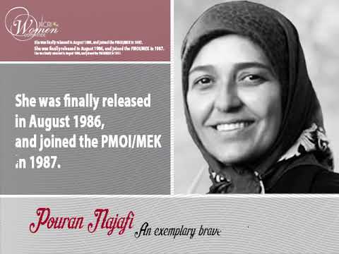 Pouran Najafi, a competent PMOI/MEK woman