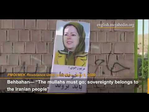 “The mullahs must go; sovereignty belongs to the Iranian people”: MEK Resistance Units