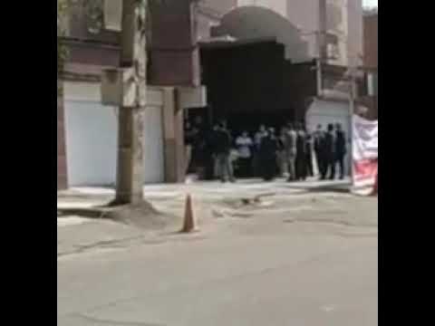تجمع اعتراضی کارگران شهرداری اهواز