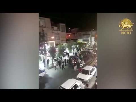 Residents of Tehran protests against Iran&#039;s regime on August 2