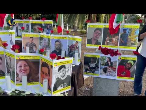 Gathering and Candlelight Vigil in Los Angeles in Support of the Iran Protests and the Martyrs