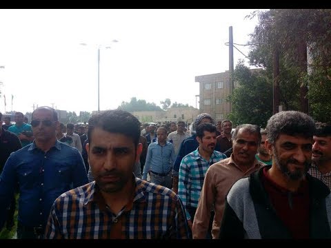 Iran: The 9th Day of the Strike of the Ahvaz National Industrial Steel Group