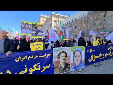 Stockholm, Sweden—May 6, 2023: MEK Supporters Rally to Support the Iran Revolution - Part 2