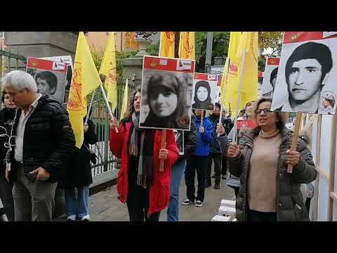 تظاهرات دادخواهان قتل‌عام ۶۷ در استکهلم سوئد