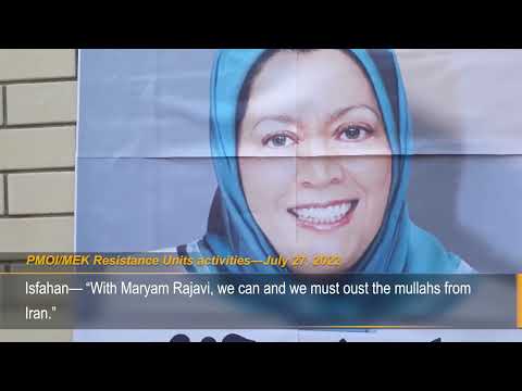 MEK Resistance Units support Free Iran 2022 campaign with recorded messages/videos