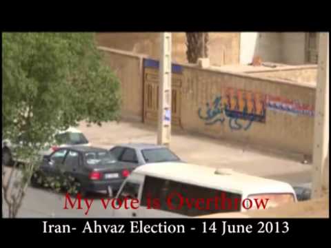 Iran Ahvaz Election 14 June 2013