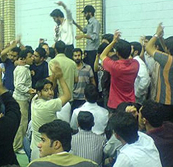 Student protest in Iran