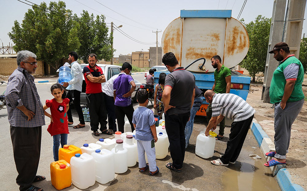 Iran Regime Selling Water to Iraq and Kuwait Despite Water Shortage