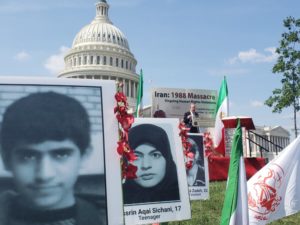 Rep. Eliot Engel at tribute to victims of Iran's 1988 massacre